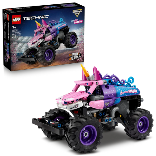 LEGO Technic 42220 Monster Jam Sparkle Smash Pull-Back