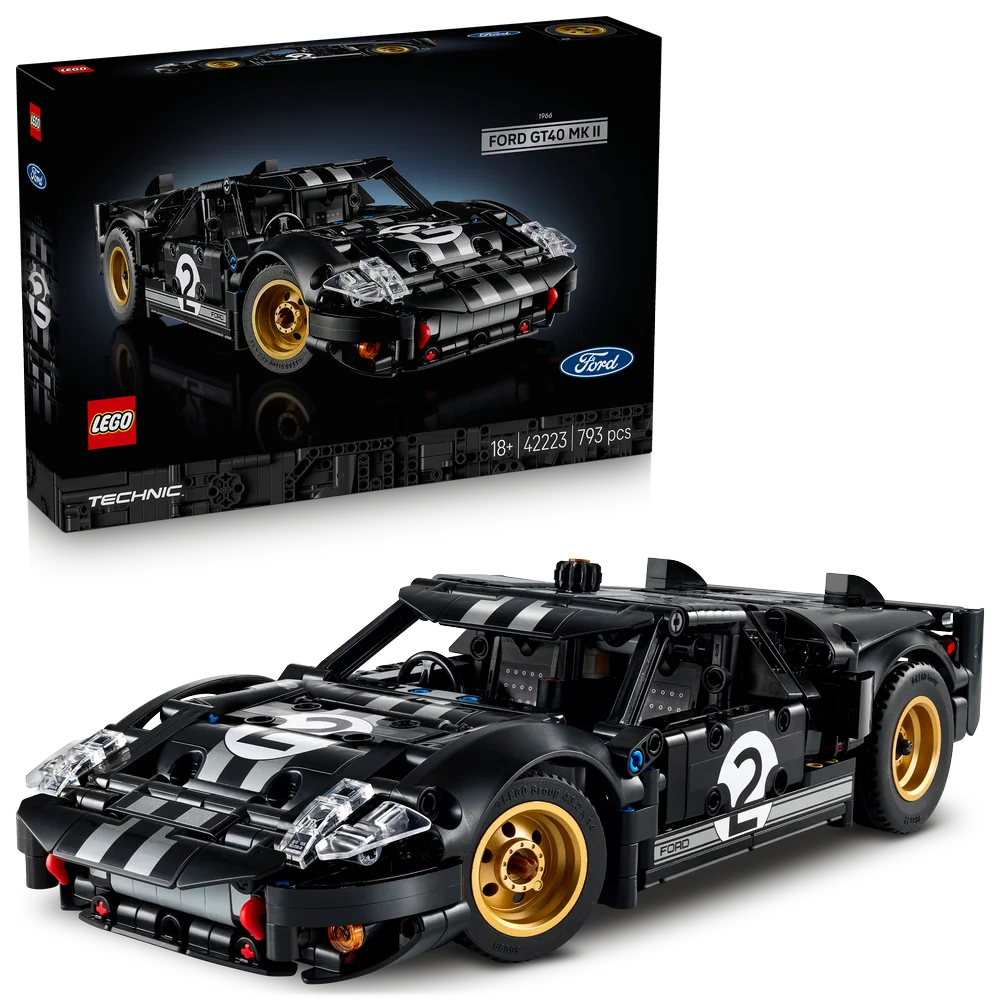 LEGO Technic 42223 1966 Ford GT40 MKII Race Car - Brick Store
