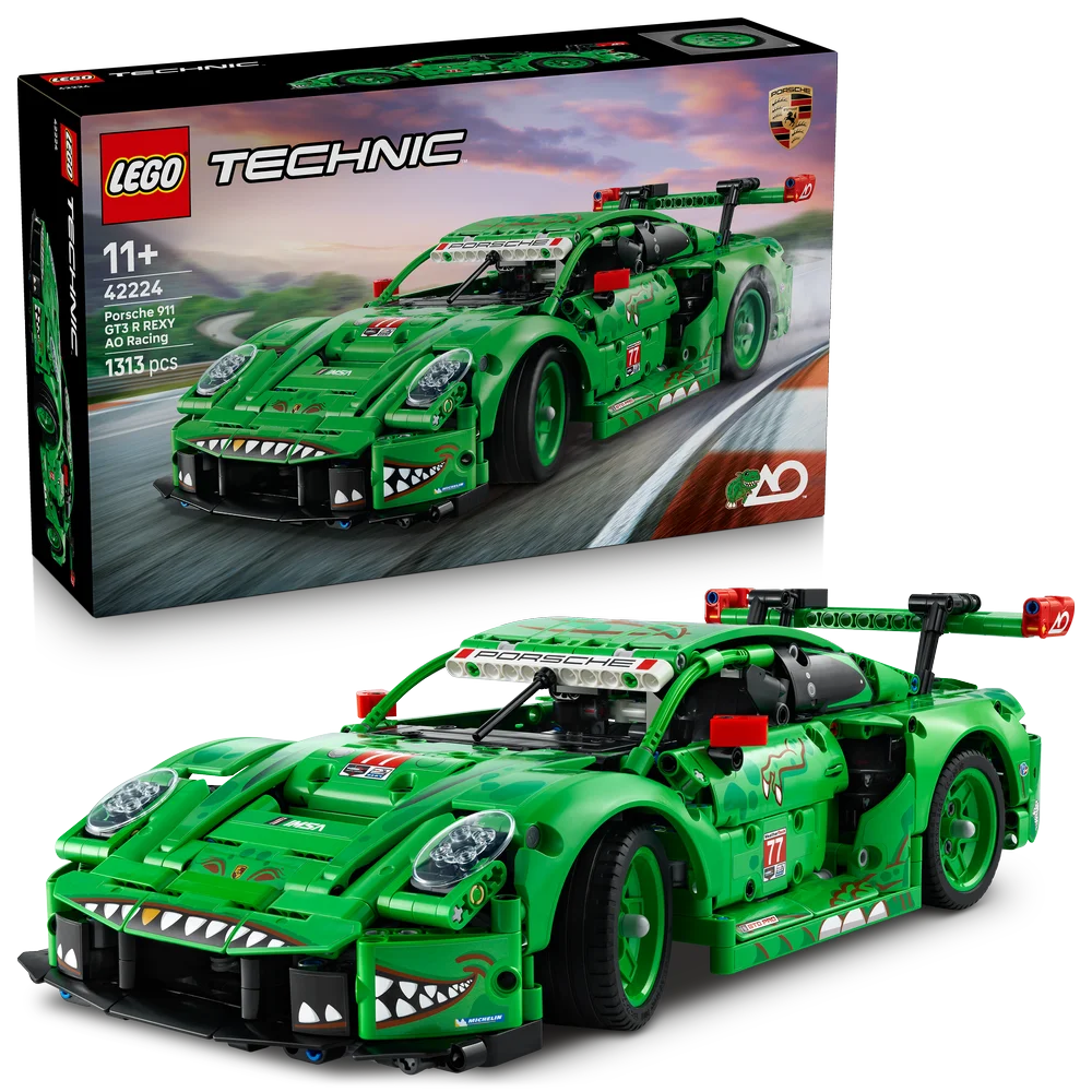 LEGO Technic 42224 Porsche 911 GT3 R REXY AO Racing Car