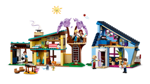 LEGO Friends 42620 Olly and Paisley's Family Houses - Brick Store