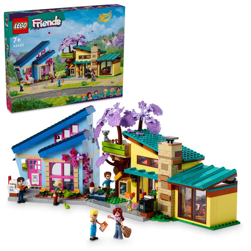 LEGO Friends 42620 Olly and Paisley's Family Houses - Brick Store