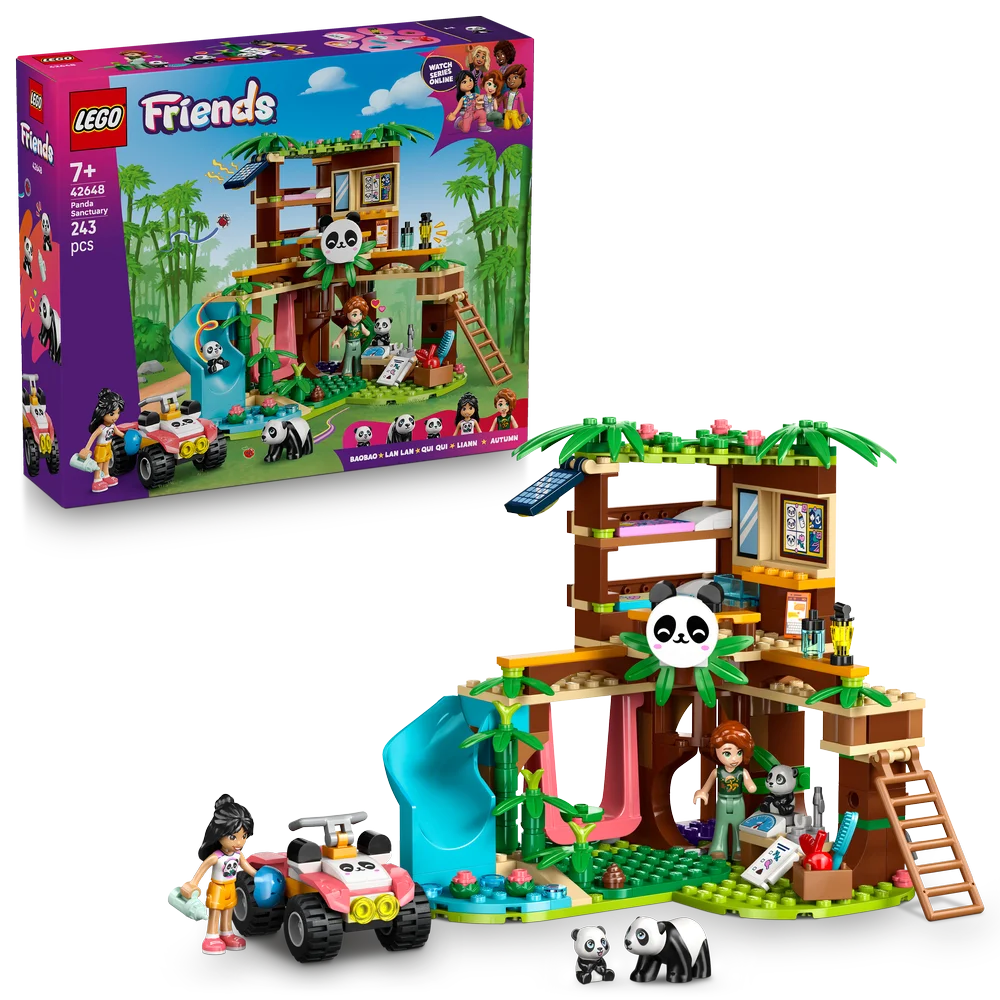 LEGO Friends 42648 Panda Sanctuary Animal Care
