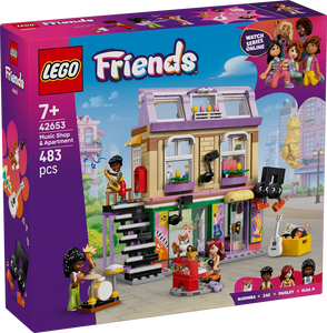 LEGO Friends 42653 Music Shop & Apartment
