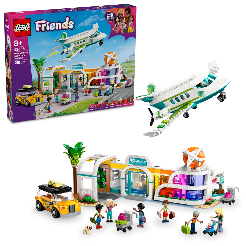 LEGO Friends 42656 Heartlake City Airport and Airplane - Brick Store