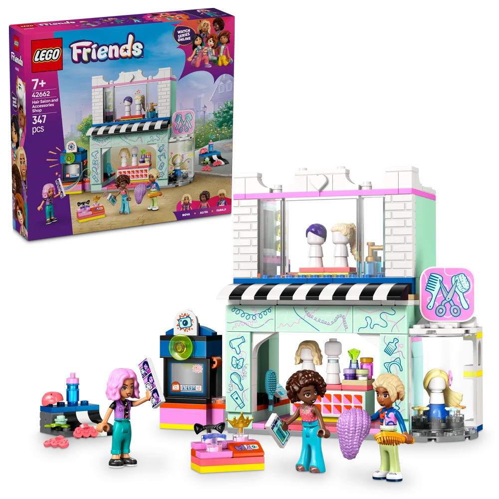LEGO Friends 42662 Hair Salon and Accessories Shop - Brick Store