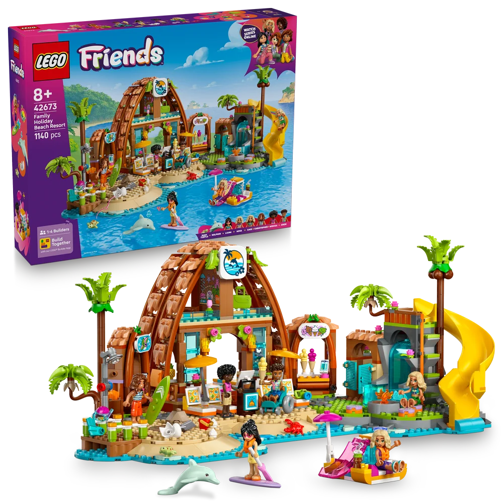 LEGO Friends 42673 Family Holiday Beach Resort
