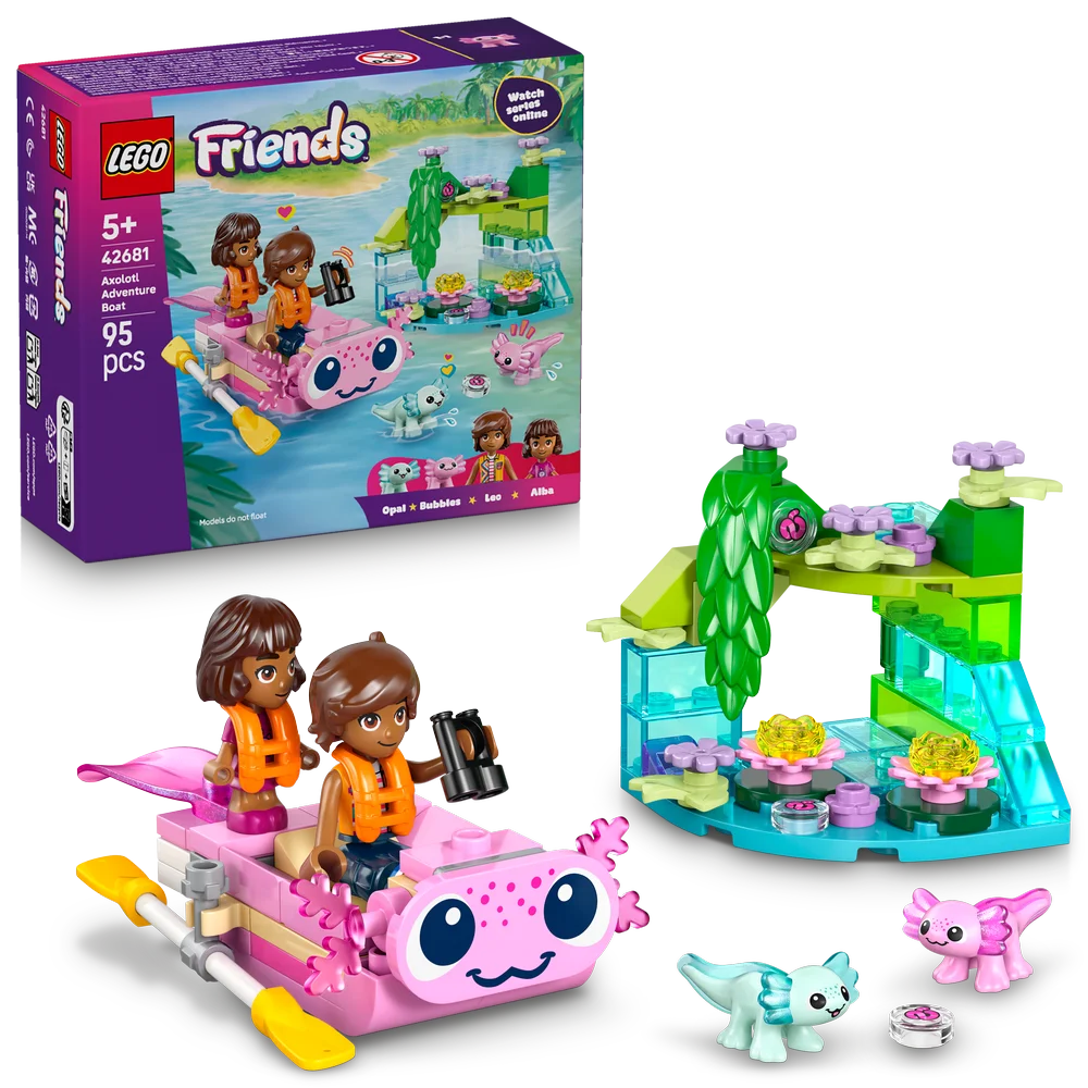 LEGO Friends 42681 Axolotl Adventure Boat