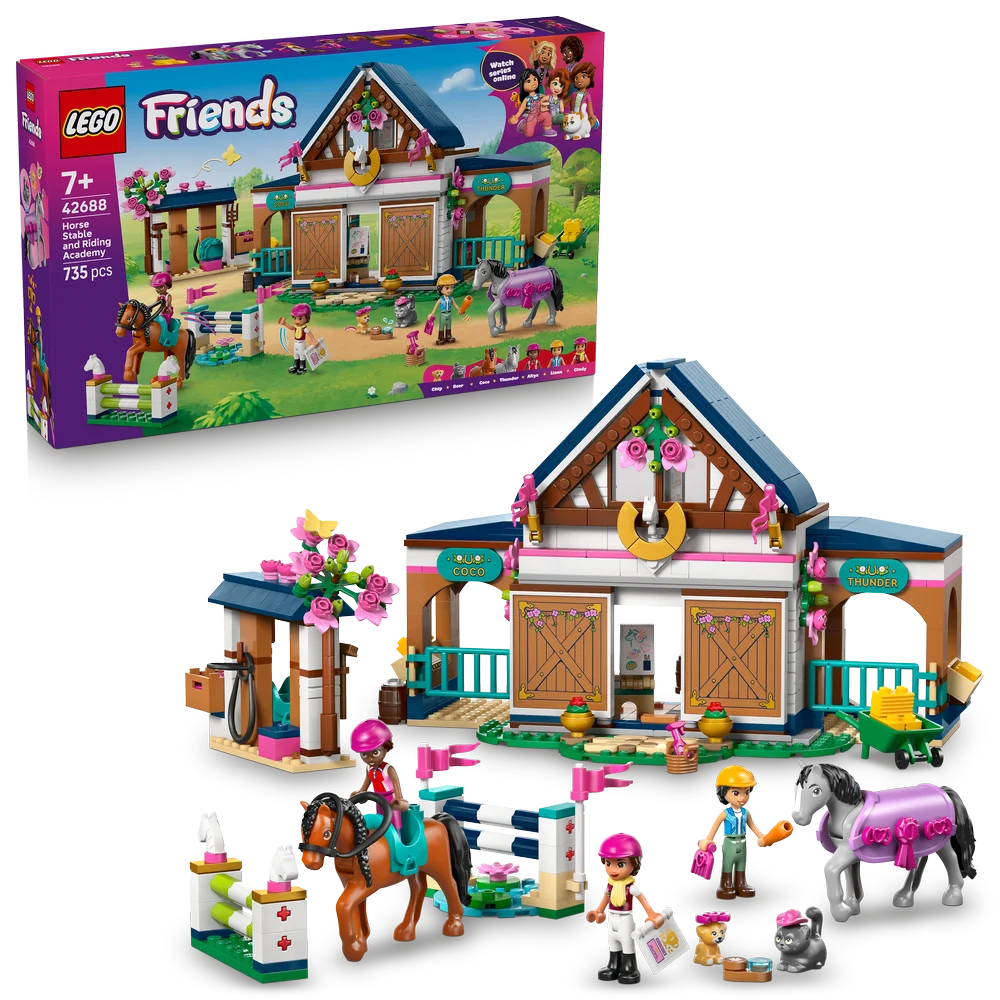 LEGO Friends 42688 Horse Stable and Riding Academy