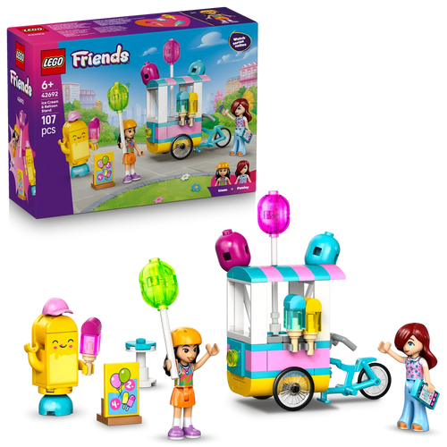 LEGO Friends 42692 Ice Cream & Balloon Stand