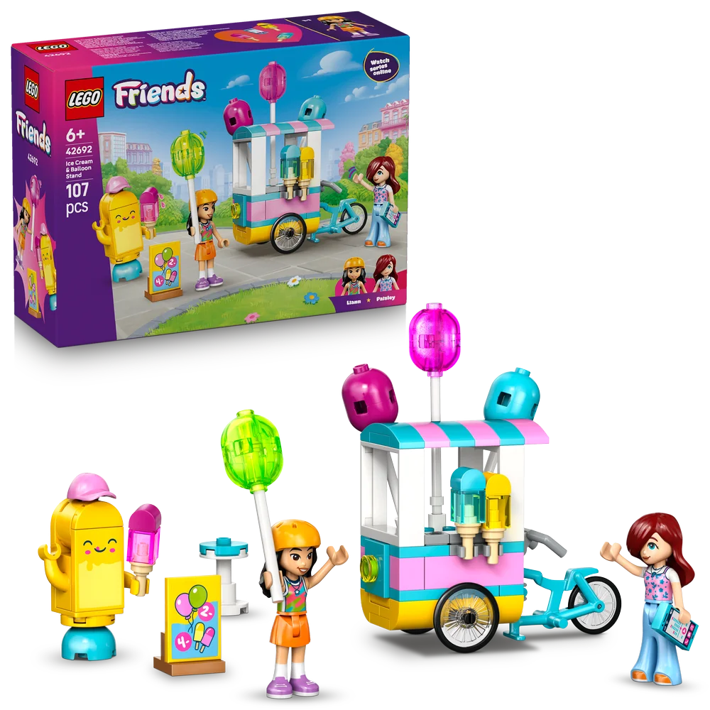 LEGO Friends 42692 Ice Cream & Balloon Stand
