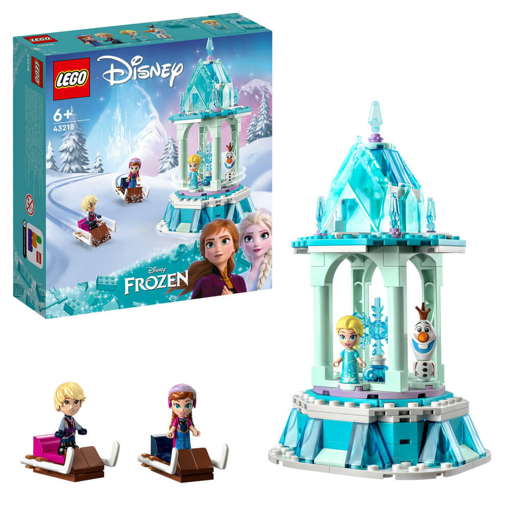 LEGO Disney 43218 Anna and Elsa's Magical Merry-Go-Round - Brick Store