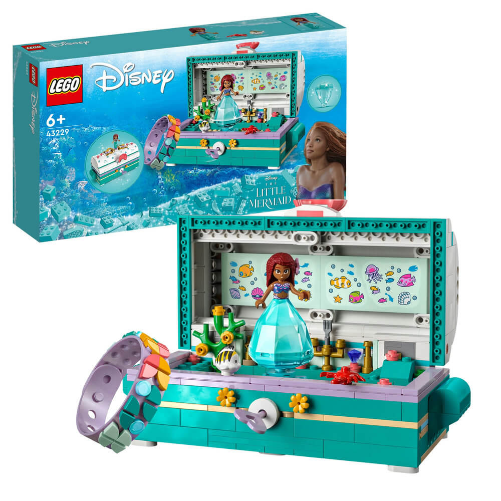 LEGO Disney 43229 Ariel's Treasure Chest - Brick Store