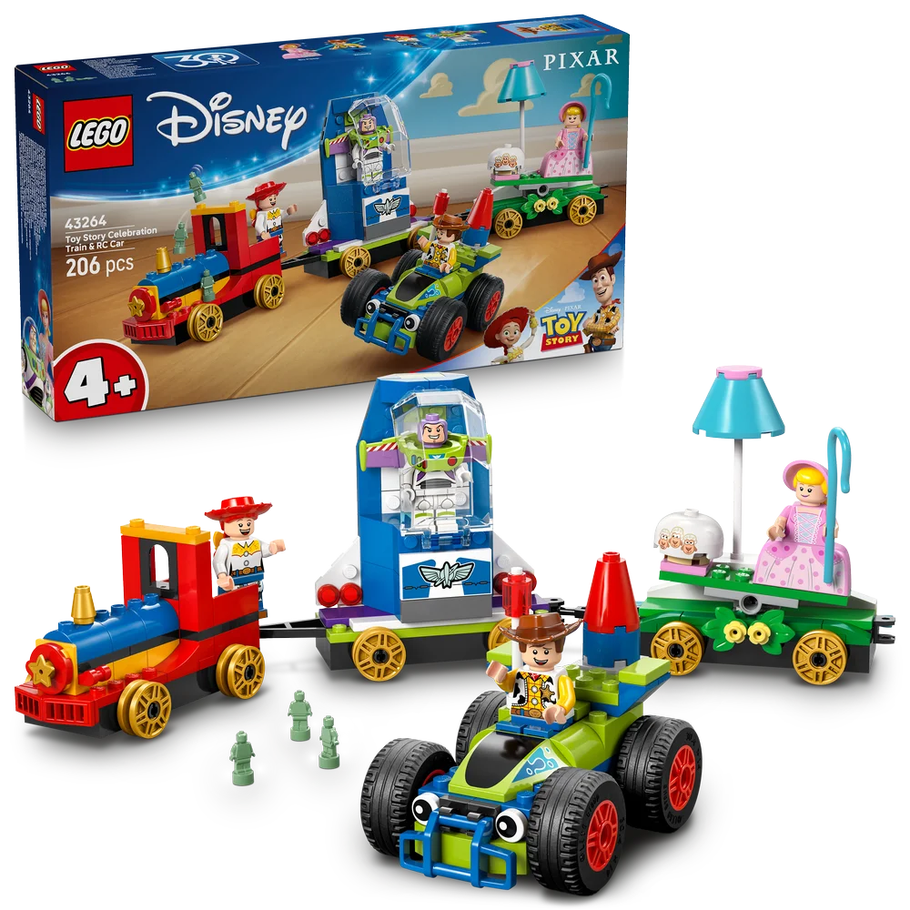 LEGO Disney 43264 Toy Story Celebration Train & RC Car