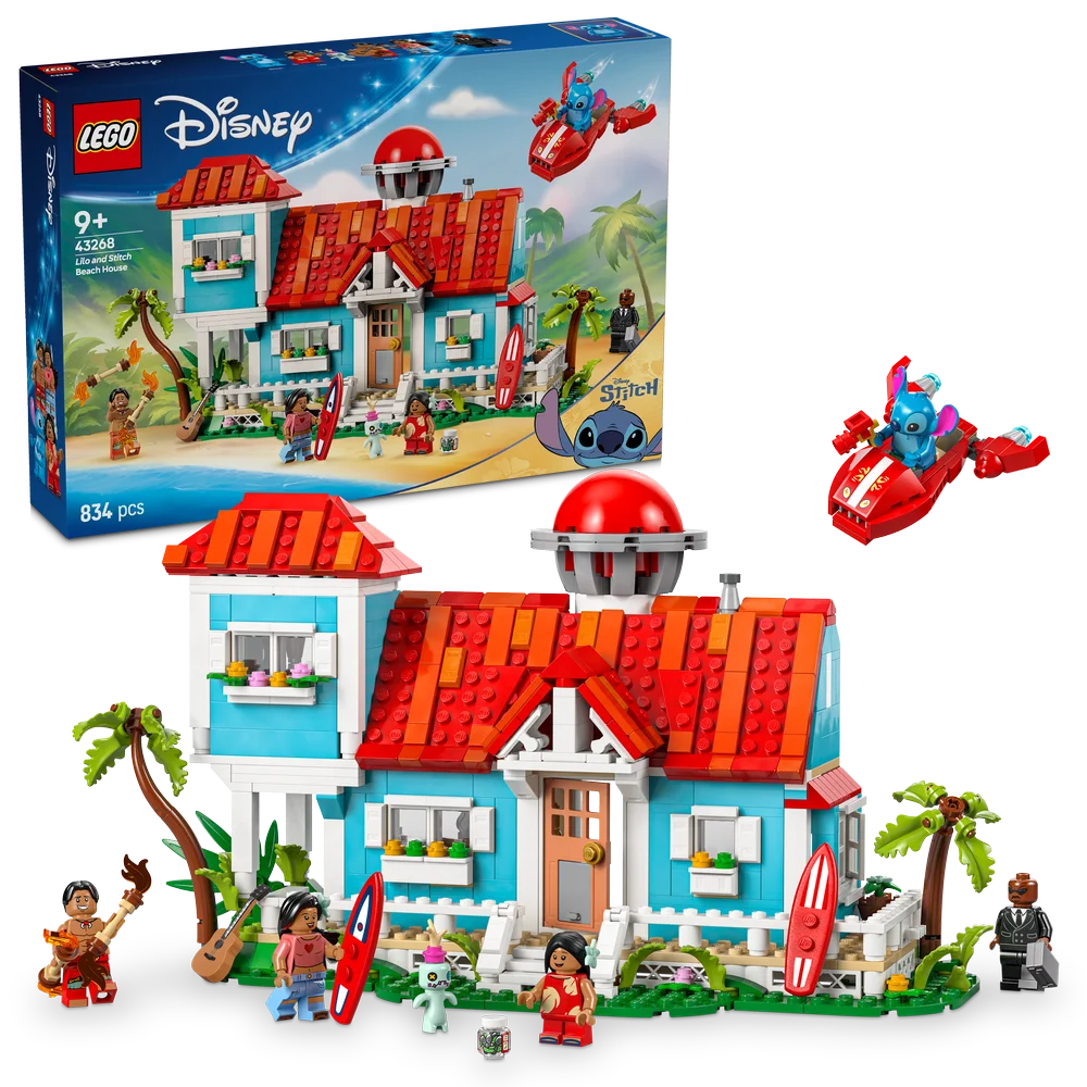 LEGO Disney 43268 Lilo and Stitch Beach House - Brick Store
