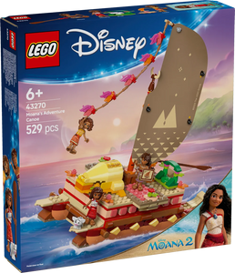 LEGO Disney 43270 Moana's Adventure Canoe - Brick Store
