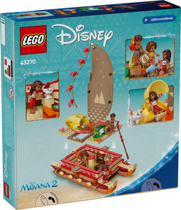 LEGO Disney 43270 Moana's Adventure Canoe - Brick Store