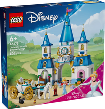 Load image into Gallery viewer, LEGO Disney 43275 Cinderella&#39;s Castle &amp; Horse Carriage - Brick Store