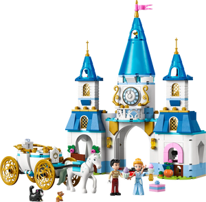 LEGO Disney 43275 Cinderella's Castle & Horse Carriage - Brick Store