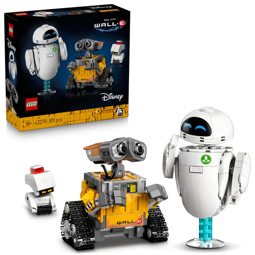 LEGO Disney 43279 WALL-E and EVE