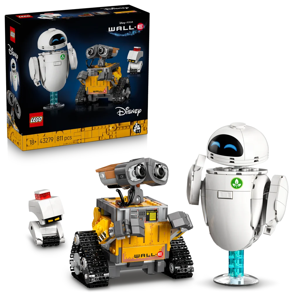 LEGO Disney 43279 WALL-E and EVE