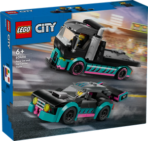 LEGO City 60406 Race Car and Car Carrier Truck - Brick Store