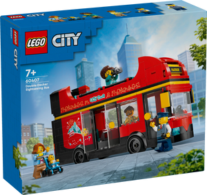 LEGO City 60407 Red Double-Decker Sightseeing Bus - Brick Store