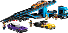 Load image into Gallery viewer, LEGO City 60408 Car Transporter Truck with Sports Cars - Brick Store