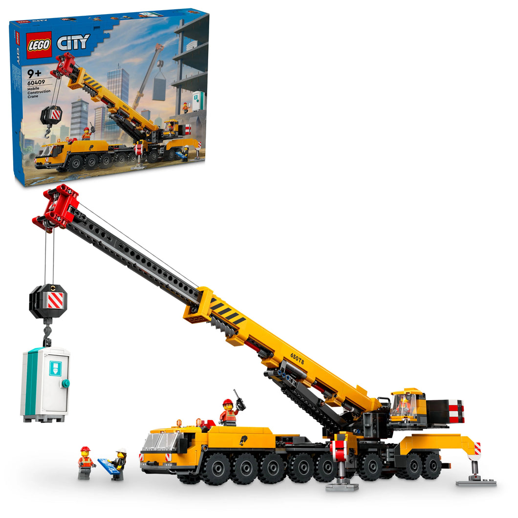LEGO City 60409 Yellow Mobile Construction Crane - Brick Store