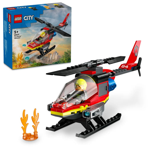LEGO City 60411 Fire Rescue Helicopter - Brick Store