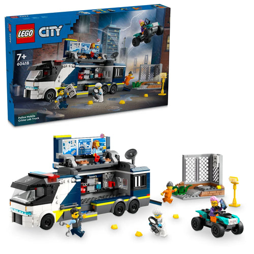 LEGO City 60418 Police Mobile Crime Lab Truck - Brick Store