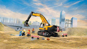 LEGO City 60420 Yellow Construction Excavator - Brick Store