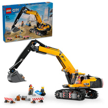 Load image into Gallery viewer, LEGO City 60420 Yellow Construction Excavator - Brick Store