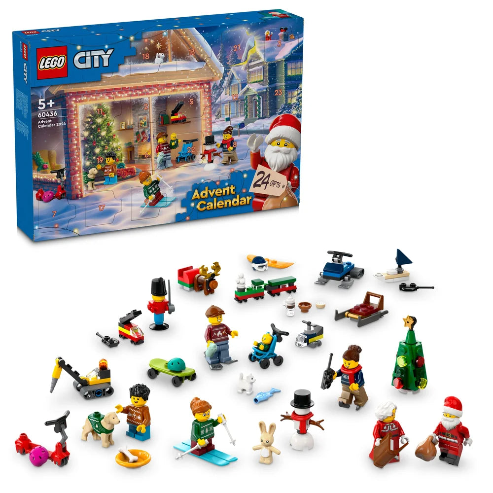 LEGO City 60436 Advent Calendar 2024 Brick Store NZ - Main Image