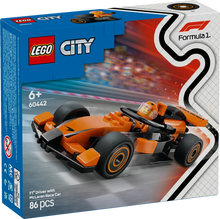 Load image into Gallery viewer, LEGO City 60442 F1 Driver with McLaren Race Car - Brick Store