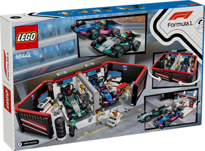 LEGO City 60444 F1 Garage & Mercedes-AMG & Alpine Cars - Brick Store