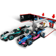 Load image into Gallery viewer, LEGO City 60444 F1 Garage &amp; Mercedes-AMG &amp; Alpine Cars - Brick Store