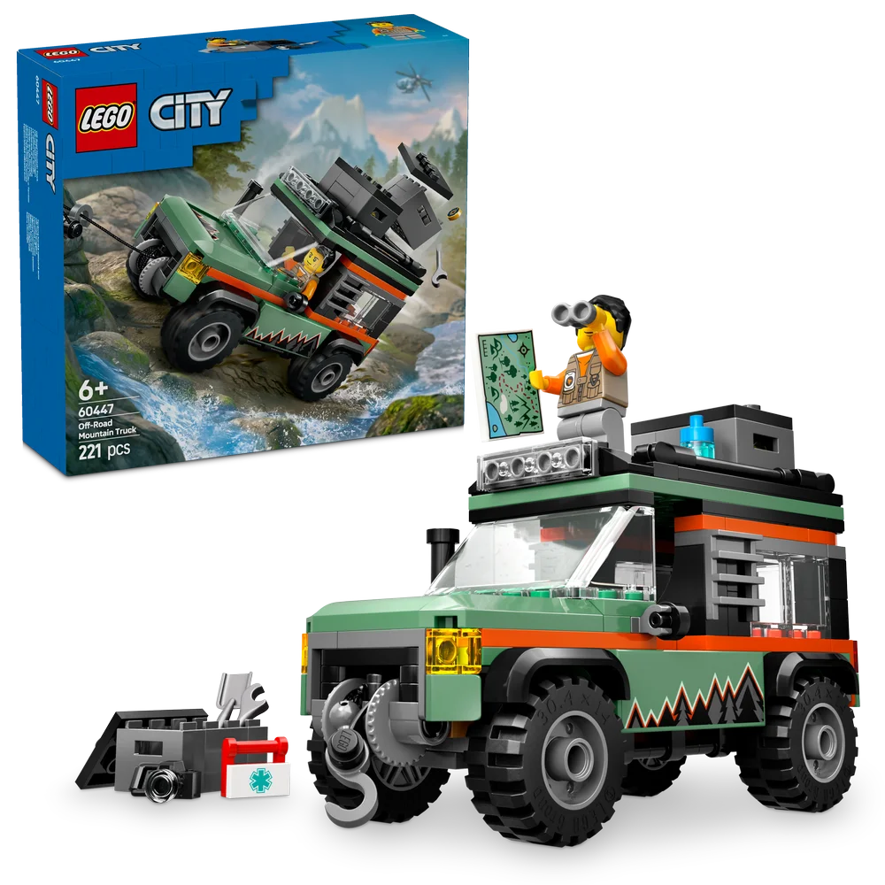 LEGO City 60447 Off-Road 4x4 Mountain Truck - Brick Store