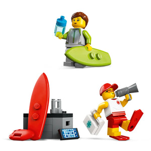 LEGO City 60453 Lifeguard Beach Rescue Truck - Brick Store