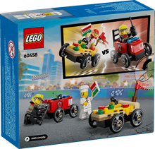 Load image into Gallery viewer, LEGO City 60458 Pizza vs. Fire Truck Race Car Pack - Brick Store