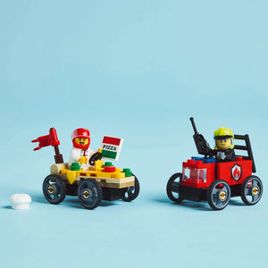 LEGO City 60458 Pizza vs. Fire Truck Race Car Pack - Brick Store