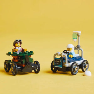 LEGO City 60459 Aeroplane vs. Hospital Bed Race Car Pack - Brick Store