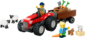 LEGO City 60461 Red Farm Tractor with Trailer & Sheep - Brick Store