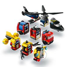Load image into Gallery viewer, LEGO City 60462 Helicopter, Fire Engine &amp; Submarine Remix - Brick Store