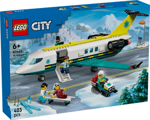 LEGO City 60465 Emergency Air Ambulance Airplane