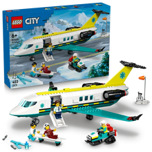 Load image into Gallery viewer, LEGO City 60465 Emergency Air Ambulance Airplane