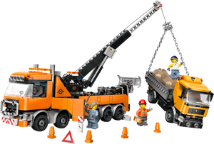 LEGO City 60467 Heavy-Duty Recovery Tow Truck with Crane