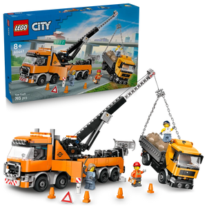 LEGO City 60467 Heavy-Duty Recovery Tow Truck with Crane - Brick Store