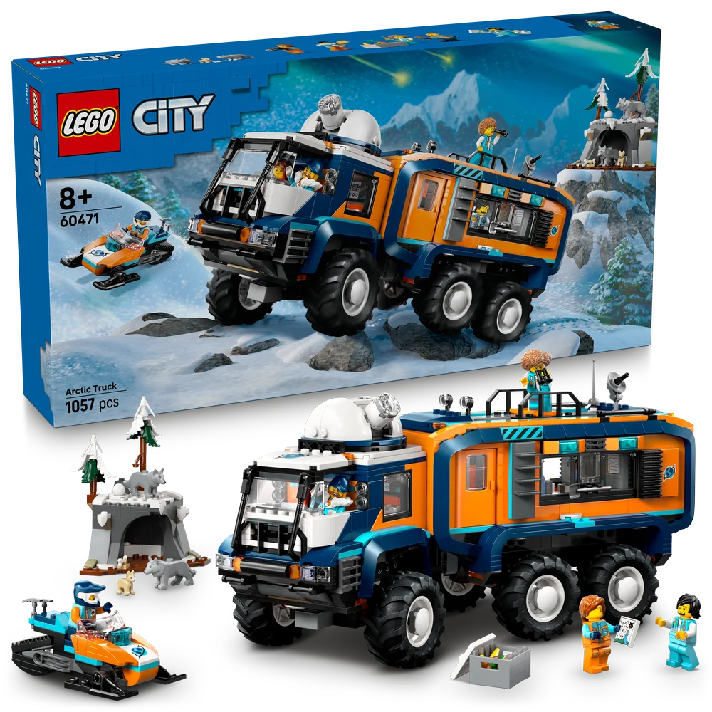 LEGO City 60471 Arctic Explorer Science Lab Truck