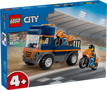 Load image into Gallery viewer, LEGO City 60491 Motorcycle Transporter
