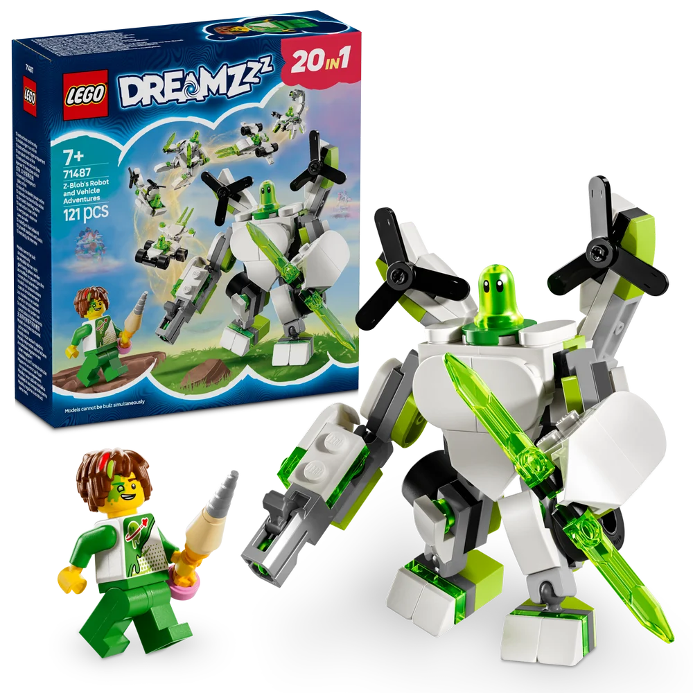 LEGO DREAMZzz 71487 Z-Blob's Robot and Vehicle Adventures - Brick Store